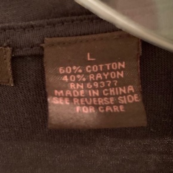 Charcoal grey top NWOT - Picture 6 of 11